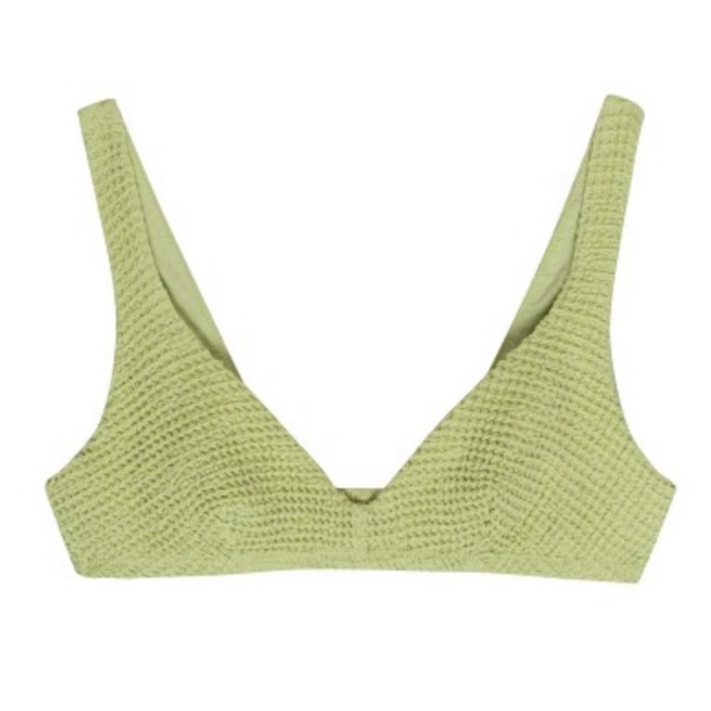 DONNI. waffle bralette